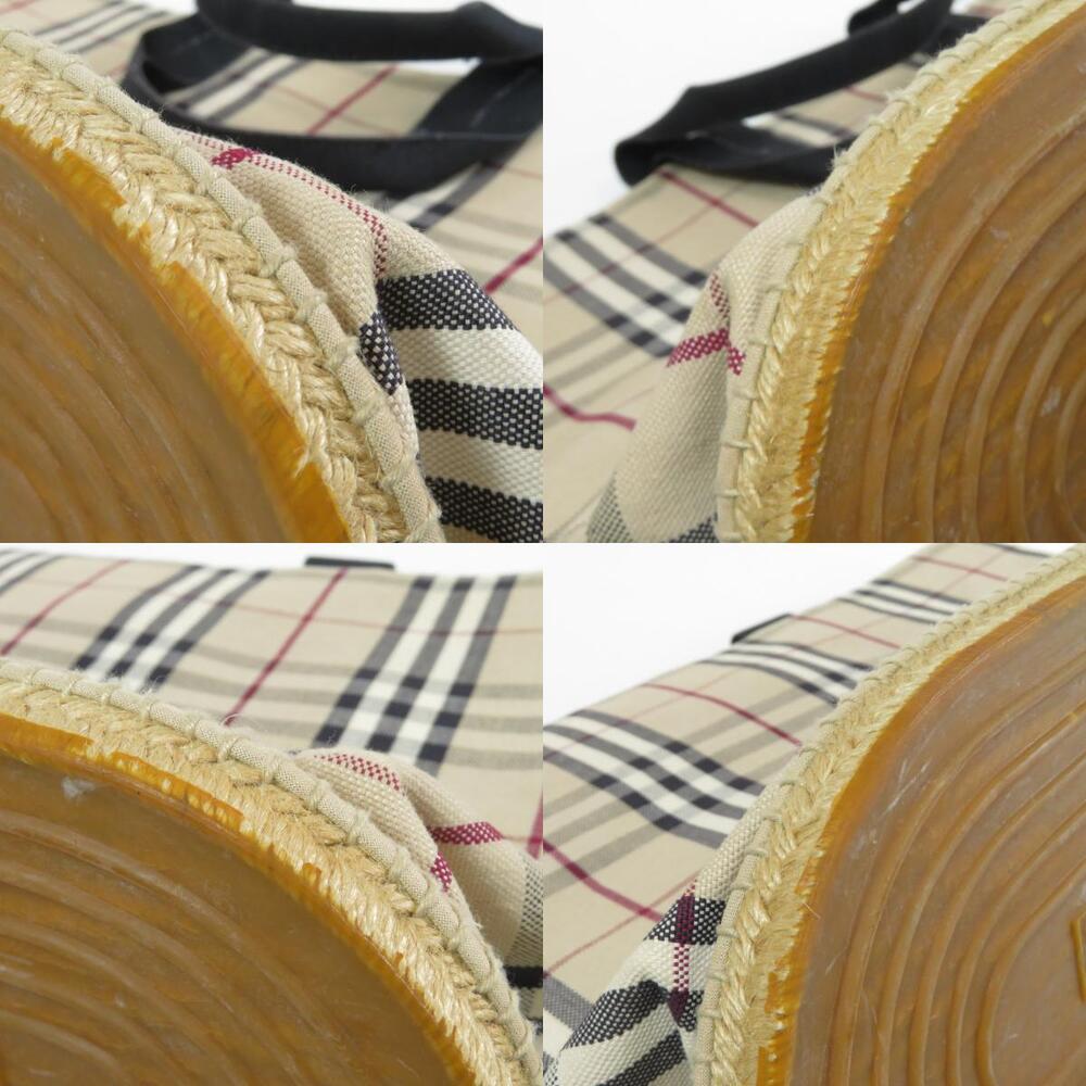 Burberry Nova Check Tote Bag Canvas - Picture 10 of 11